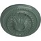Ekena Millwork Saverne Ceiling Medallion, Hand-Painted Cloud Burst, 18 1/2"W x 13 1/2"H x 1 7/8"P CM18SACBF - alternate 3
